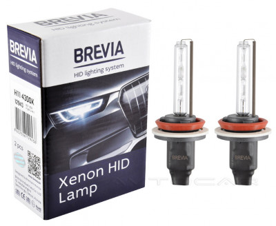 Ксеноновые лампы Brevia Xenon H11 85V 35W PGJ19-2 KET (2шт.)