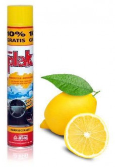Полироль ATAS Plak очищает и освежает цвет, аэрозоль 200мл. Лимон