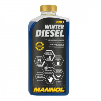 Антигель для дизельного топлива Mannol Winter Diesel 9983 1 литр