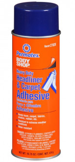Супер крепкий клей Permatex Body Shop Heavy Duty Headliner &amp; Carpet Adhesive (аэрозоль 600мл)