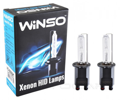 Лампы ксеноновые WINSO XENON H3 85V 35W PK22s KET (к-т 2шт.) 6000K