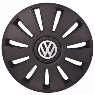 Колпаки REX для VW CRAFTER радиус R16 (комплект 4шт) Черный