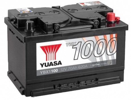 Аккумулятор YUASA Battery 70Ah (620A) -/+ (0) YBX1100 
