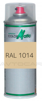 Маскировочная аэрозольная краска матовая слоновая кость RAL 1014 400мл (аэрозоль)