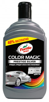 Подкрашивающий полироль для серебристых цветов Turtle Wax Color Magic (упаковка 500мл) 53239
