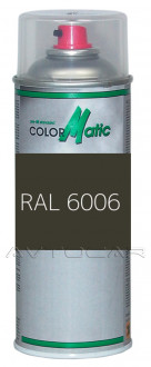Маскировочная аэрозольная краска матовая серо-оливковый RAL 6006 400мл (аэрозоль)