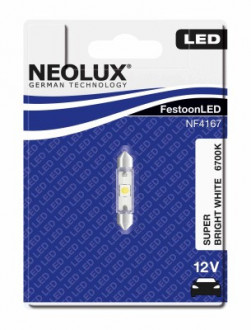 NEOLUX LED C5W 41mm 6700K - мощность 1W