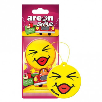 Освежитель воздуха AREON сухой листик Smile Dry Apple &amp; Cinnamon (ASD24)