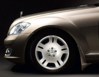 Брызговики Mercedes-Benz S 221 (05-13) / передние, кт. 2 шт