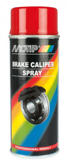 Краска для суппортов MOTIP Brake Caliper термостойкая (аэрозоль 400мл.) 04098