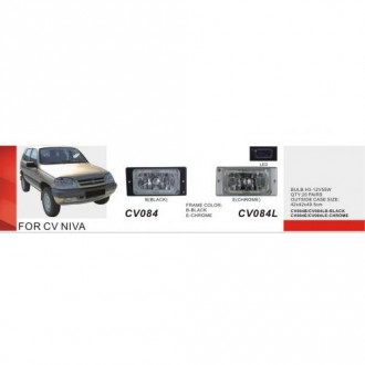 Фары доп.модель LADA/2110-15/Chevrolet Niva/CV-084B (CV-084B)