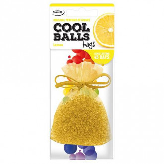 Ароматизатор на зеркало мешочек Tasotti/серия &quot;Cool Balls Bags&quot; -  Lemon (115492)