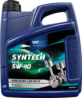 Масло VatOil SynTech LL-X 5W-40 4 литра