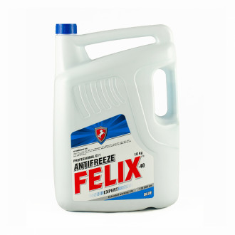Охлаждающая синяя жидкость (антифриз) FELIX Expert -40°C G11 10 литров