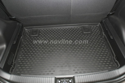 Коврик в багажник LADA Kalina 1118 c 2004-,цвет:черный ,производитель NovLine