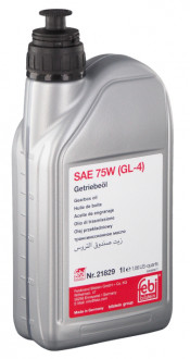 Трансмиссионное масло для механической коробки передач Febi SAE 75W GL-4 (1 литр) 21829