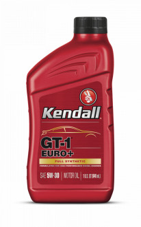 Масло Kendall GT-1 Euro+ Full Synthetic Motor Oil SAE 5W-30 946мл.