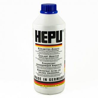 Антифриз HEPU G11 синий упаковка 1,5л P999 (Германия) концентрат 1:1