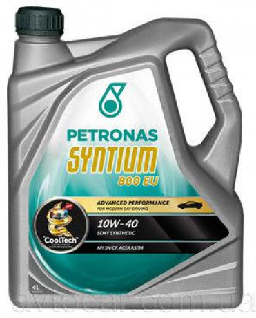 Масло Petronas Syntium 800 EU 10W40 упаковка 4 литра 70141K1YEU