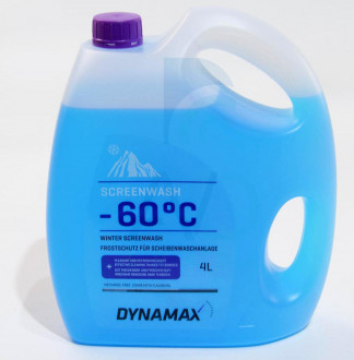 Омыватель стекла зимний Dynamax ScreenWash -60°C 4 литра (концентрат) 502133
