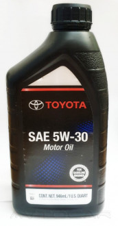 Масло моторное Toyota Motor Oil API SN 5W-30