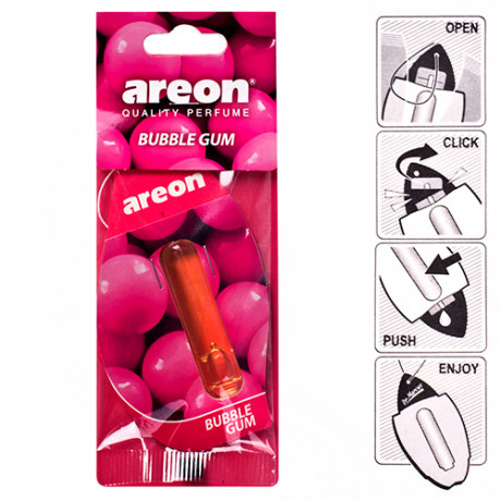 Освежитель воздуха жидкий листик AREON &quot;LIQUID&quot; Bubble Gum 5ml (LR05)