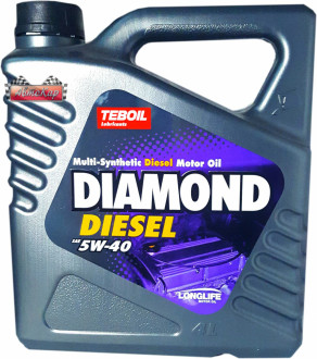 Моторное масло Teboil Diamond Diesel 5W40, емкость 4л.