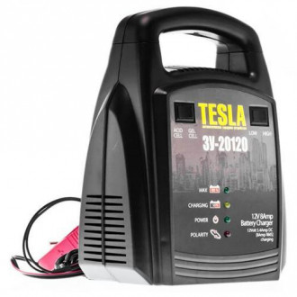 Зарядное устройство для аккумулятора Tesla ЗУ-20120 12V 8A 20-120Ah