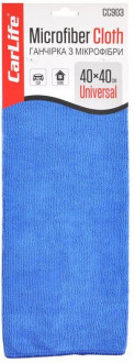 Микрофибра CarLife Microfiber Cloth (размер 40*40см) CC923 Синий