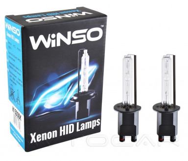 Лампы ксеноновые WINSO XENON H1 85V 35W P14.5s KET (к-т 2шт.)  5000K