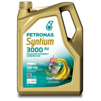 Масло Petronas Syntium 3000 AV 5W40 упаковка 5 литров 70179M12EU