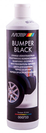 Восстановитель черного цвета для бампера Motip Bumper Black (упаковка 500мл) 000753BS