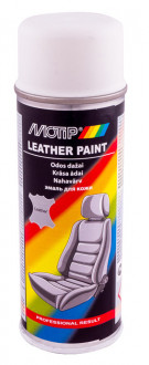 Краска для кожи Motip Leather Paint аэрозоль 200мл Белый RAL 9016