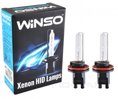 Лампы ксеноновые WINSO XENON H11 85V 35W PGJ19-2 KET (к-т 2шт.) 6000K