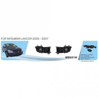 Фары доп.модель Mitsubishi Lancer 2005-07/MB-601N/H3-12V55W/эл.проводка (MB-601N)