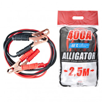 Провода для прикуривания CarLife Alligator 400Ампер 3метра