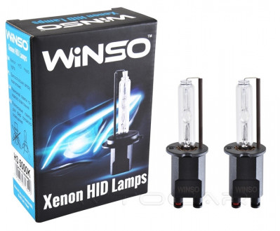 Лампы ксеноновые WINSO XENON H3 85V 35W PK22s KET (к-т 2шт.) 5000K