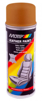 Краска для кожи Motip Leather Paint аэрозоль 200мл Коричневый