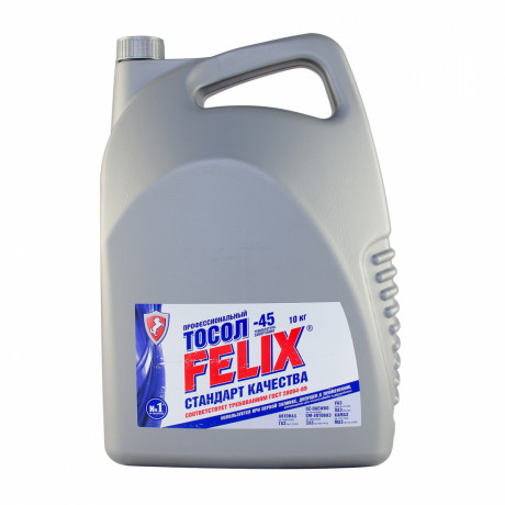 Охлаждающая жидкость (тосол) FELIX EURO -35°C синий 10 литров