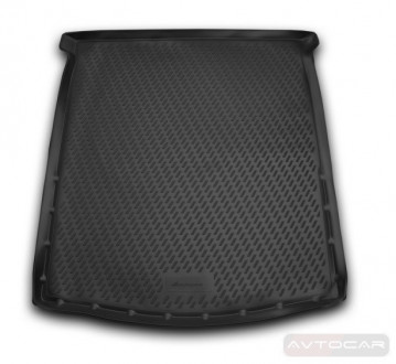 Коврик в багажник MAZDA 6 с 2013- ,кузов седан, цвет:черный, NovLine