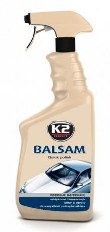 Жидкий воск для полировки и ухода за кузовом автомобиля K2 BALSAM (K010) спрей 700мл