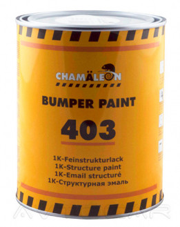 Краска для бампера Chamaeleon 403 (черный цвет) 1литр