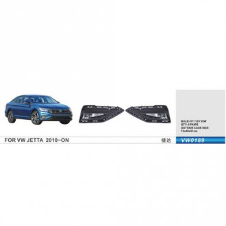 Фары доп.модель VW Jetta 2018-/VW-0189/H11-12V55W/эл.проводка (VW-0189)