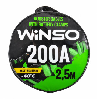 Провода для прикуривания 200А 2.5 метра (Winso 138210) Польша