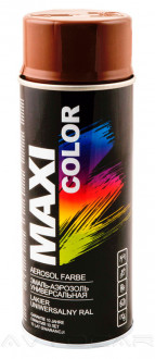 Акриловая краска Maxi Color RAL8011 цвет: коричневый 400мл.