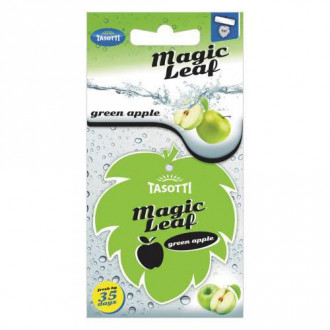 Ароматизатор cухой листик Tasotti/ &quot;Magic Leaf&quot;/ Green Apple (113245)