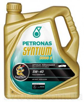 Масло Petronas Syntium 3000 E 5W40 4 литра