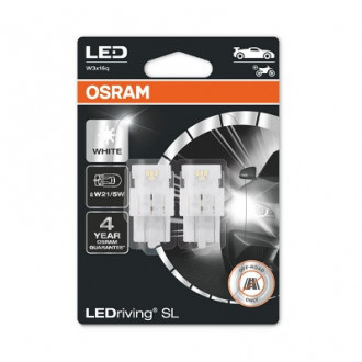Автолампы светодиодные Osram LEDriving SL W21/5W LED 12V 1.7W 6000K W3X16Q (7515DWP-02B)