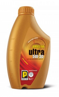 Синтетическое моторное масло PRISTA ULTRA 5W-30 упаковка 4 литра
