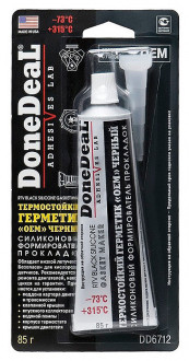Термостойкий черный силиконовый формирователь прокладок Done Deal ОЕМ (упаковка 85г) DD6712
